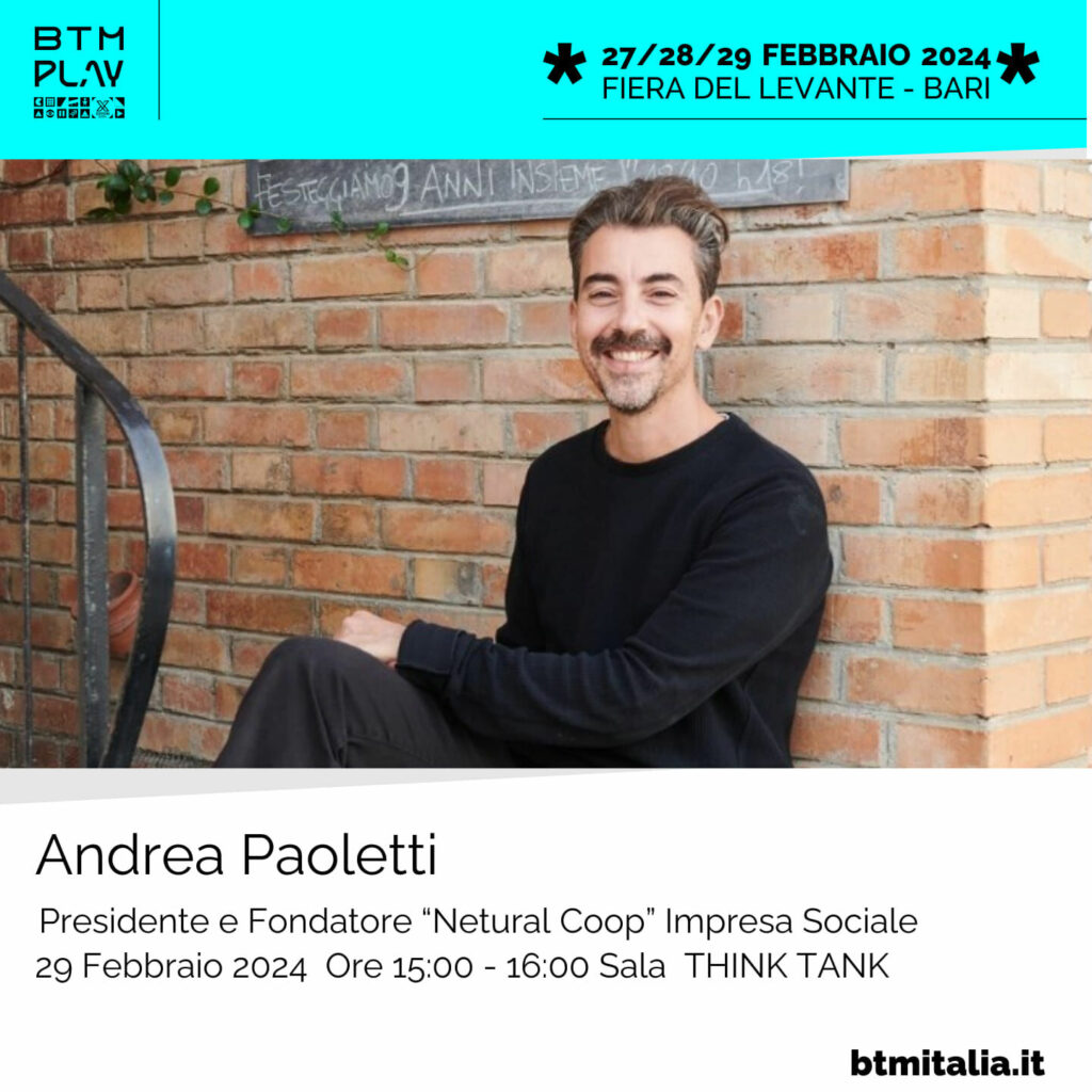 andrea paoletti di netural coop al btm2024